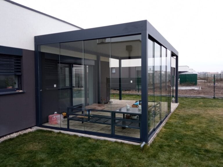 Pergola ALUX BIOclimatic, DB 703, Znojmo I