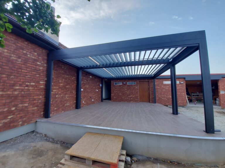 Pergola ALUX BIOclimatic, RAL 7016, Bratislava II